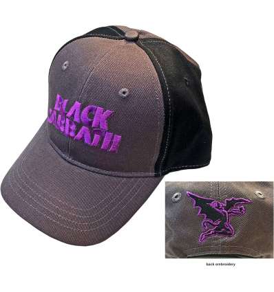 Gorra BLACK SABBATH - Logo Demon Gris Negra