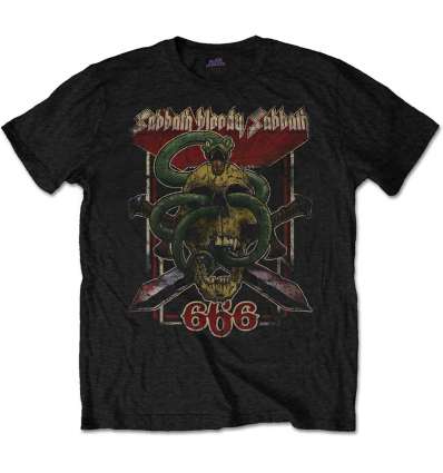 Camiseta BLACK SABBATH - Bloody Sabbath 666