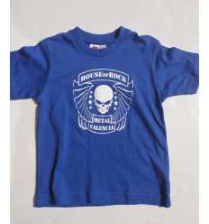 Camiseta nino a HOUSE OF ROCK Metal Valencia Azul