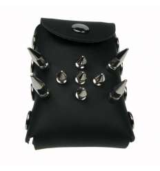 Bolsillo Cuero para cinturón con Pinchos