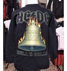 Camiseta ACDC - Hells Bells Manga Larga