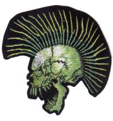 Parche EXPLOITED - Skull Bordado