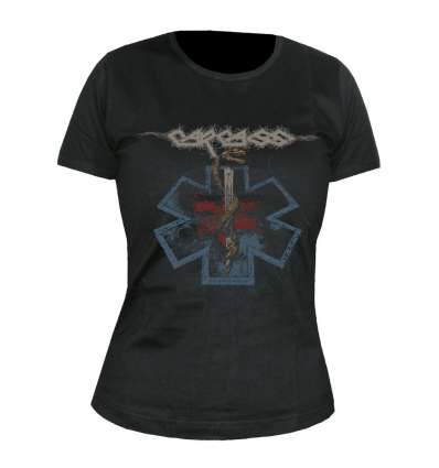 Camiseta para chica CARCASS - Rod Of Asclepius