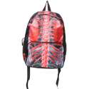 Mochila Costillas Esqueleto Rojo