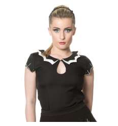 Camiseta para chica Murciélagos Bordada