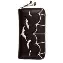 Cartera Alargada Murciélagos Blancos