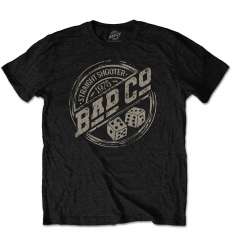 Camiseta BAD COMPANY - Straight Shooter 1975