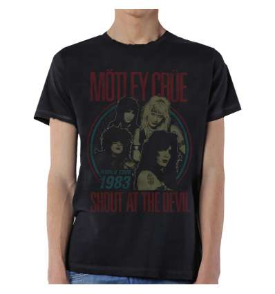 Camiseta MOTLEY CRUE - Shout At The Devil Tour 1983