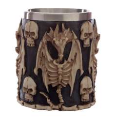 Jarra Huesos Calaveras y Dragones 2