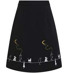 Falda Gatos en el Tejado