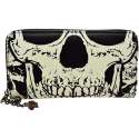 Cartera Alargada Calavera