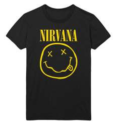 Camiseta NIRVANA - Smiley Flower Sniffin