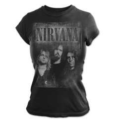 Camiseta para chica NIRVANA - Faded Faces