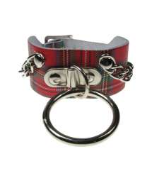 Muñequera Cadenas Aro Grande escocesa