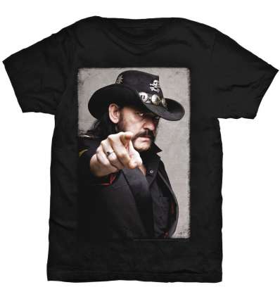Camiseta MOTORHEAD - Lemmy Señalando