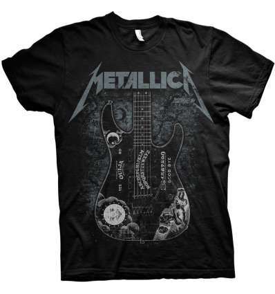 Camiseta METALLICA - Ouija Hammett Guitar