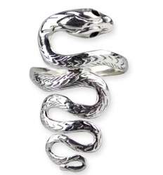 Anillo Serpiente Plata