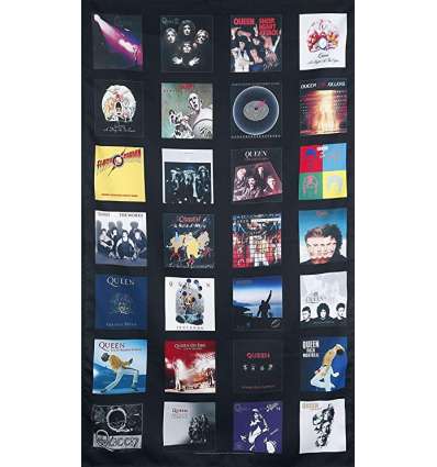 Bandera Poster Textil QUEEN - Albums