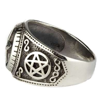 Anillo Pentagram Plata