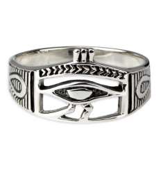 Anillo Ojo de Horus Plata