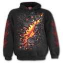 Sudadera SKULL LAVA Spiral