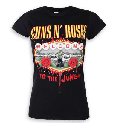 Camiseta para chica GUNS N ROSES - Welcome To The Jungle