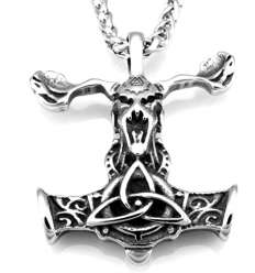 Colgante Martillo De Thor Acero