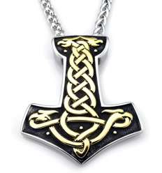 Colgante Martillo De Thor Acero