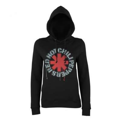Sudadera para chica RED HOT CHILI PEPPERS - Logo Distressed
