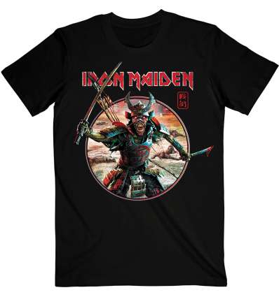 Camiseta IRON MAIDEN - Eddie Warrior Circulo
