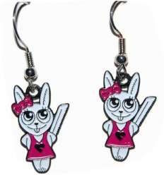 Pendientes Killer Bunny Par