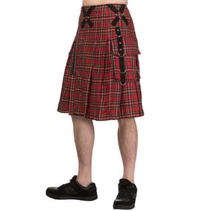 Falda / Kilt Escocesa Aros Pirámides para hombre