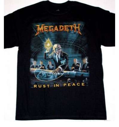 Camiseta MEGADETH - Rust In Peace