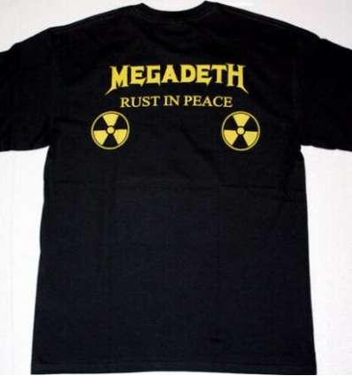 Camiseta MEGADETH - Rust In Peace