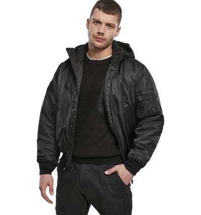 Chaqueta Aviador MA1 Bomber con capucha BRANDIT