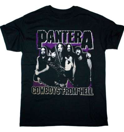 Camiseta PANTERA - Cowboys Band