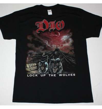 Camiseta DIO - Lock Up The Wolves