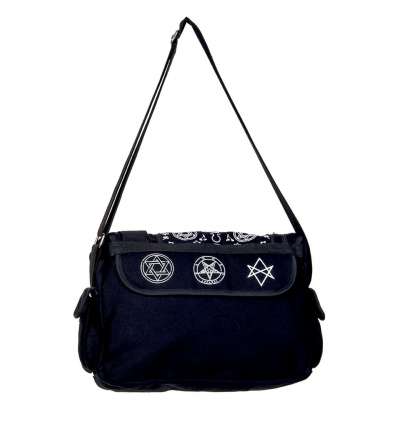 Bolso Gótico Bandolera Pentagram Symbols