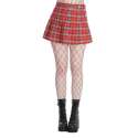 Minifalda Escocesa Roja