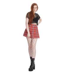 Minifalda Escocesa Roja 2