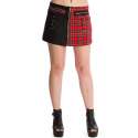 Minifalda Escocesa Roja / Negra