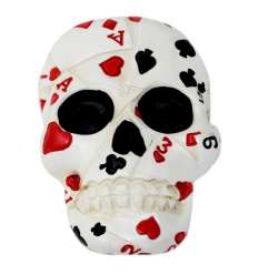 Abridor de botellas Calavera Poker
