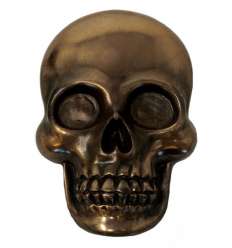 Abridor de botellas Calavera Bronce