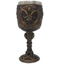 Copa Baphomet Pentagram Resina