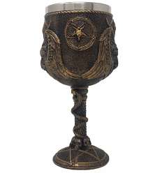 Copa Baphomet Pentagram Resina 2