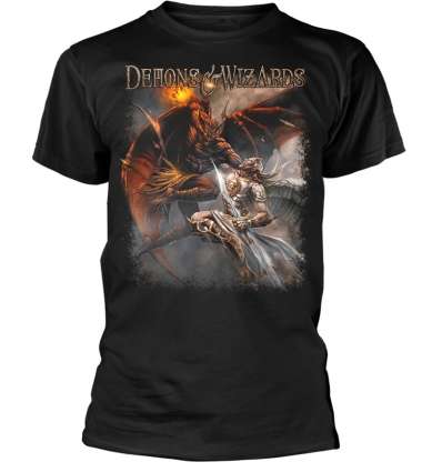 Camiseta Demons And Wizards - Diabolic