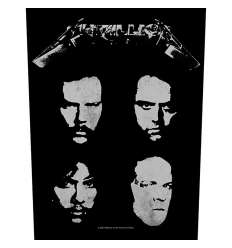 Parche para espalda espaldera METALLICA - Black Album