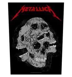 Parche para espalda espaldera METALLICA - Skulls
