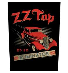 Parche para espalda espaldera ZZ TOP - Eliminator