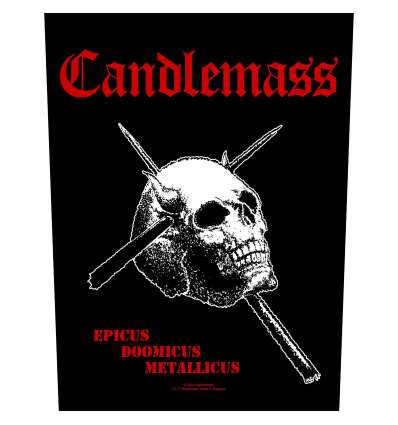 Parche para espalda CANDLEMASS - Epicus Doomicus Metallicus